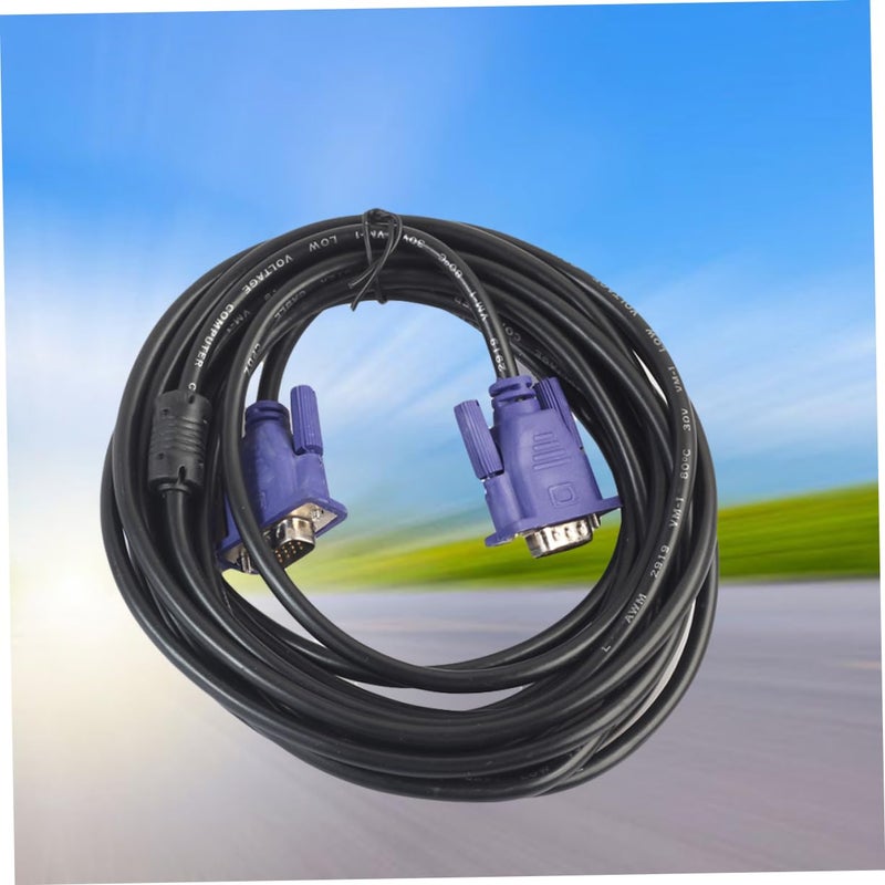 VGA Cable 1.8m Male to Male with Ferrite Cores for Monitor Projector HDTV Display - Image 5